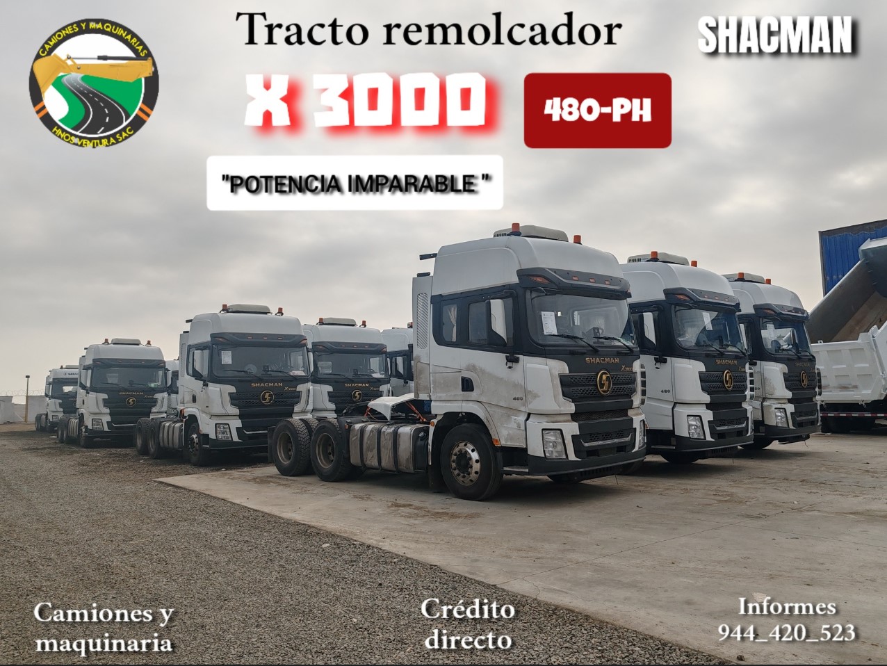 Tracto Remolcador SHACMAN X3000